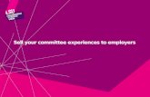 Sell your committee experiences to employers