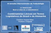 Combinatórias Léxicas em Textos Legislativos do Brasil e da Alemanha