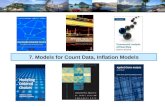 7. Models for Count Data, Inflation Models