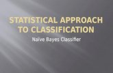 Statistical Approach to Classification