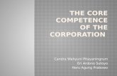 The core competence of the corporation
