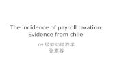 The incidence of payroll taxation: Evidence from  chile