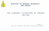 THE CURRENT SITUATION OF ENERGY SECTOR