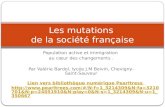 Les mutations  de la société française