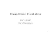 Recap Clamp  Installation