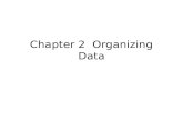 Chapter 2  Organizing Data