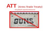 ATT  (Arms Trade Treaty) – Ett globalt vapenhandelsavtal