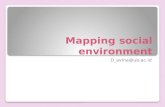 Mapping social environment