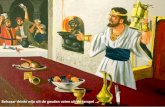 Belsazar  drinkt wijn uit de gouden vaten uit de tempel …
