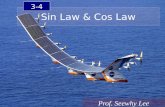 Sin Law & Cos Law