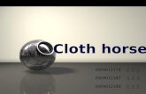 Cloth horse