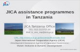 JICA Tanzania Office TEL: 022-2113727-30 Mail: tz_oso_rep@jica.go.jp