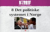 8 Det  politiske systemet i Norge
