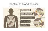 Control of blood glucose