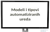 Modeli i tipovi  automatiziranih ureda