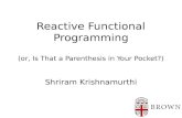 Reactive Functional Programming (or, Is That a Parenthesis in Your Pocket?)