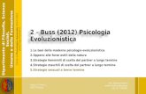 2 –  Buss  (2012) Psicologia Evoluzionistica