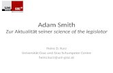 Adam Smith Zur Aktualität seiner  science of the legislator