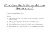 What does the Butler model look like on a map?