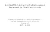 QoE4CLOUD: A  QoE -driven Multidimensional Framework for Cloud Environments
