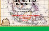 GEOPOLITIKA  INDONESIA