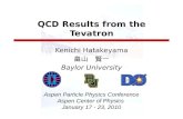 QCD Results from the  Tevatron