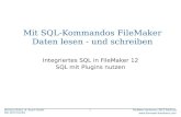 Mit SQL-Kommandos FileMaker Daten lesen - und schreiben