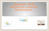 Voyages  2014 Alstom Le Creusot  Partenaires