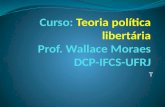 Curso:  Teoria política libertária Prof.  Wallace Moraes DCP-IFCS-UFRJ