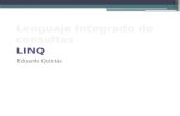 Lenguaje Integrado de consultas LINQ