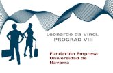Leonardo da Vinci .  PROGRAD  VIII