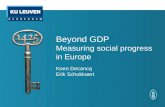 Beyond GDP Measuring social progress in Europe
