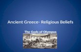 Ancient Greece- Religious Beliefs
