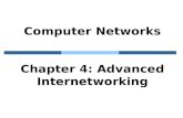 Computer Networks Chapter 4: Advanced Internetworking