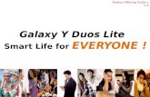 Galaxy Y Duos Lite   Smart Life for  EVERYONE !