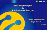 Test  Otomasyon  &  Performans Araçları