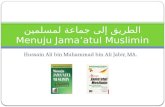 الطريق إلى جماعة  لمسلمين Menuju Jama’atul Muslimin