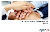 Programme Partenaires 2014