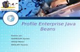 Profile Enterprise Java Beans