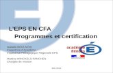 L’EPS EN CFA  Programmes et certification