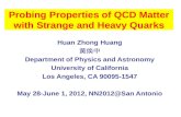 Probing Properties of QCD Matter with Strange and Heavy Quarks