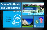 Process  Synthesis  and  Optimization