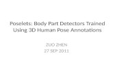 Poselets : Body Part Detectors Trained Using 3D Human Pose Annotations
