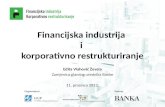 Financijska industrija  i  korporativno restrukturiranje