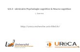 U3.3 - séminaire Psychologie cognitive & Neuro-cognition  L .  Sparrow