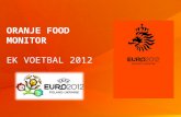 Oranje food monitor Ek voetbal  2012