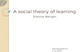 A social  theory  of  learning