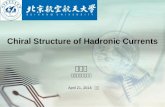 Chiral Structure of  Hadronic  Currents