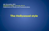 The Hollywood  style
