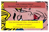 Dott. Cristiano Meloni Specialista ambulatoriale – ASL 5 Oristano